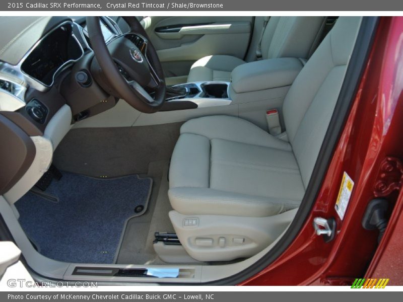 Crystal Red Tintcoat / Shale/Brownstone 2015 Cadillac SRX Performance