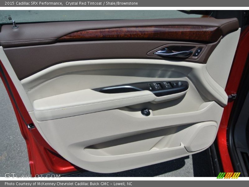 Crystal Red Tintcoat / Shale/Brownstone 2015 Cadillac SRX Performance