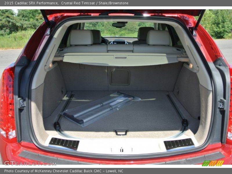 Crystal Red Tintcoat / Shale/Brownstone 2015 Cadillac SRX Performance