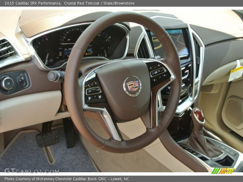 Crystal Red Tintcoat / Shale/Brownstone 2015 Cadillac SRX Performance