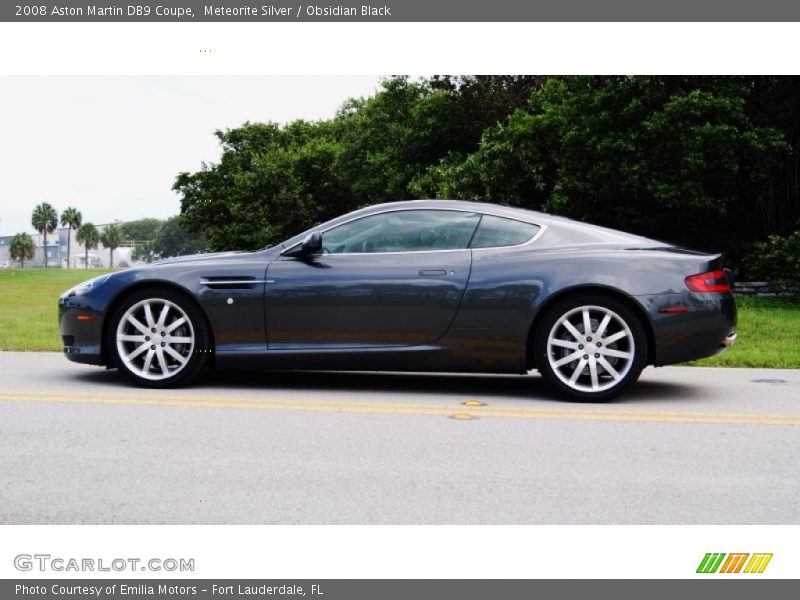  2008 DB9 Coupe Meteorite Silver