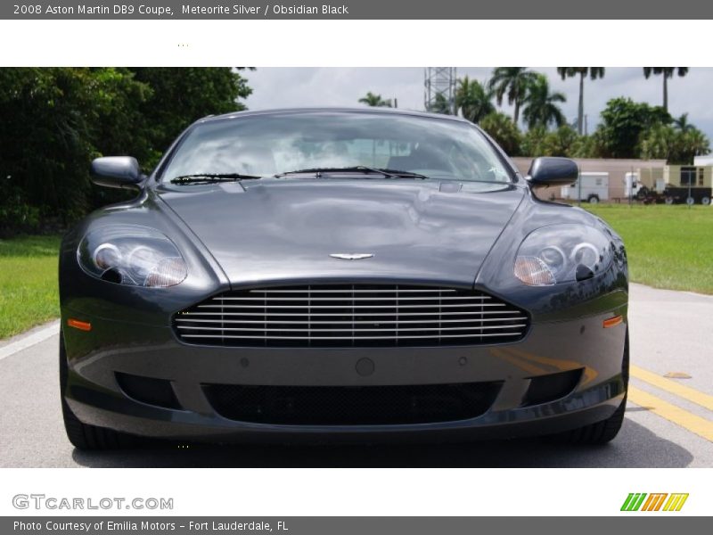 Meteorite Silver / Obsidian Black 2008 Aston Martin DB9 Coupe
