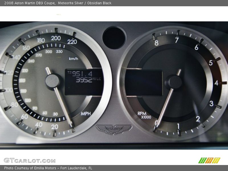  2008 DB9 Coupe Coupe Gauges