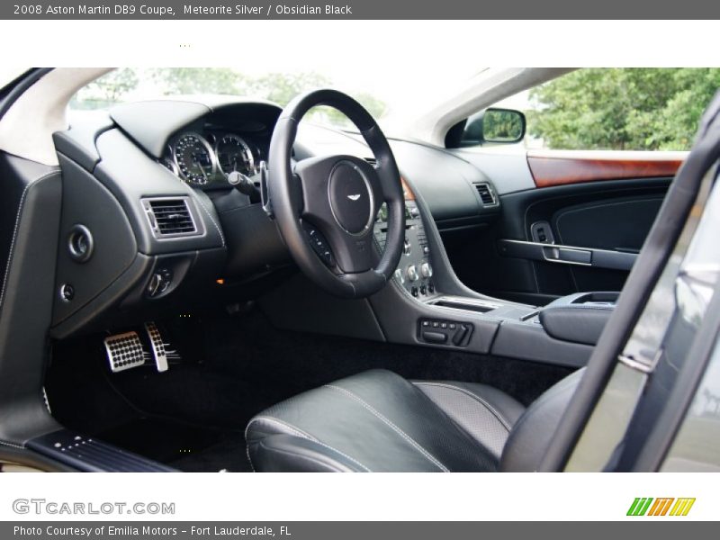  2008 DB9 Coupe Obsidian Black Interior