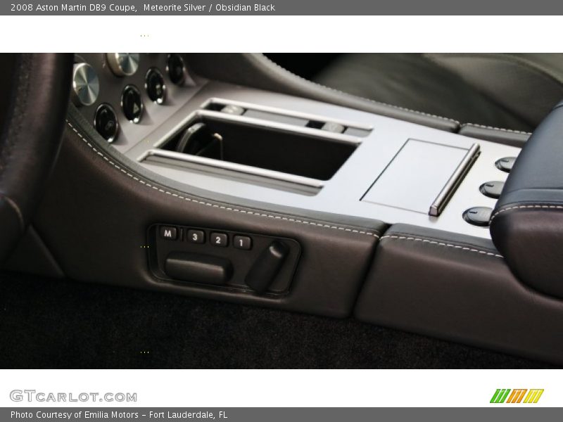 Meteorite Silver / Obsidian Black 2008 Aston Martin DB9 Coupe