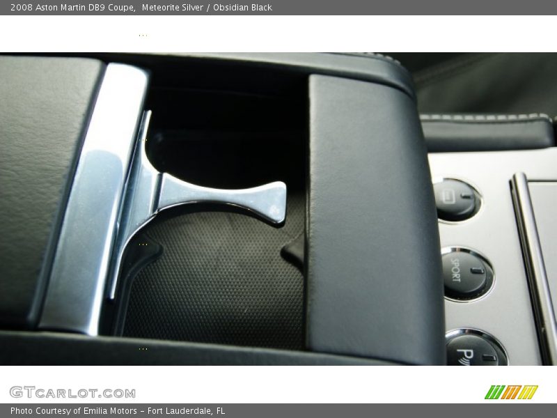 Meteorite Silver / Obsidian Black 2008 Aston Martin DB9 Coupe
