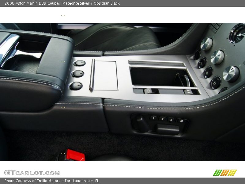 Meteorite Silver / Obsidian Black 2008 Aston Martin DB9 Coupe