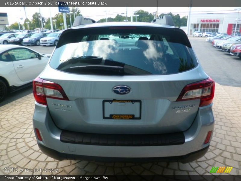 Ice Silver Metallic / Slate Black 2015 Subaru Outback 2.5i