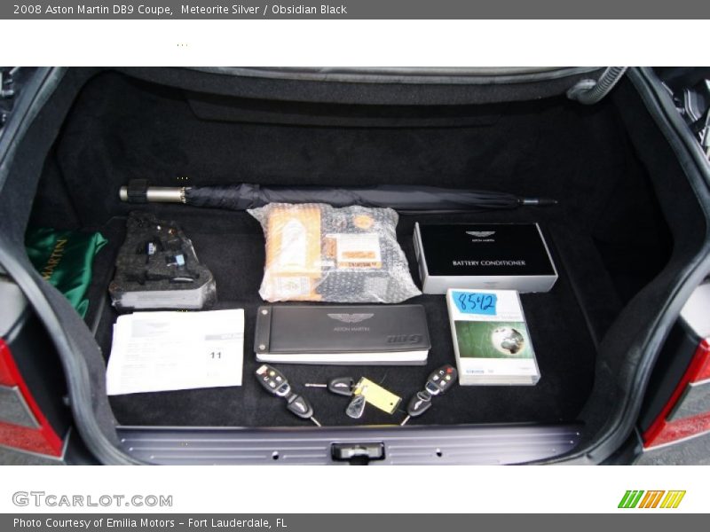  2008 DB9 Coupe Trunk