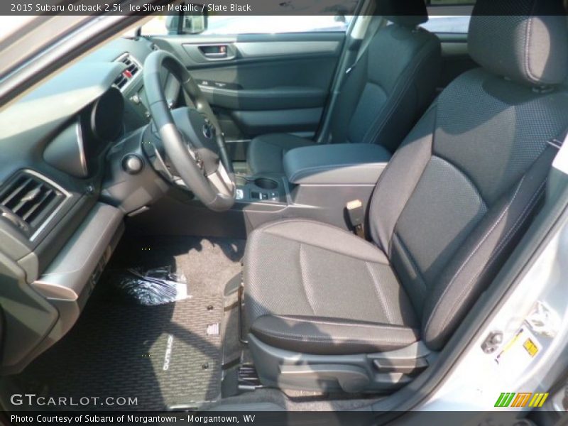 Ice Silver Metallic / Slate Black 2015 Subaru Outback 2.5i