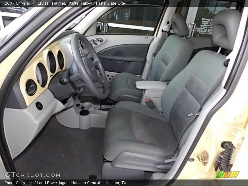 Pastel Yellow / Pastel Slate Gray 2007 Chrysler PT Cruiser Touring