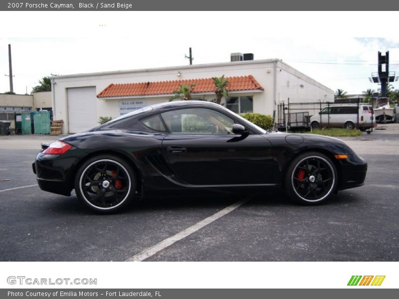 Black / Sand Beige 2007 Porsche Cayman