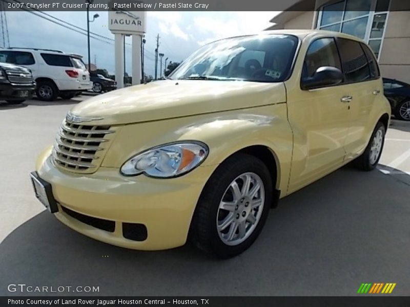 Pastel Yellow / Pastel Slate Gray 2007 Chrysler PT Cruiser Touring