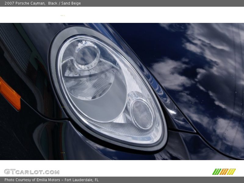 Black / Sand Beige 2007 Porsche Cayman