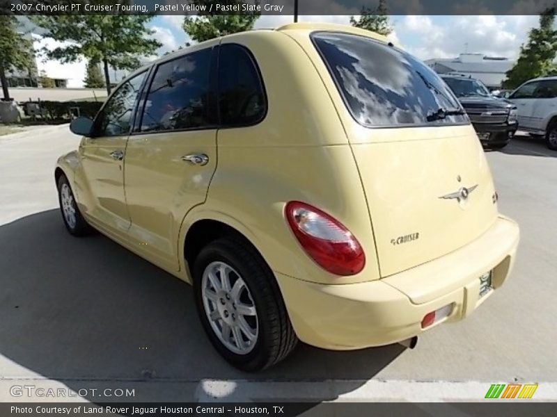 Pastel Yellow / Pastel Slate Gray 2007 Chrysler PT Cruiser Touring