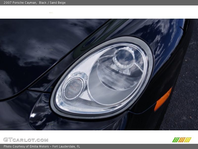 Black / Sand Beige 2007 Porsche Cayman
