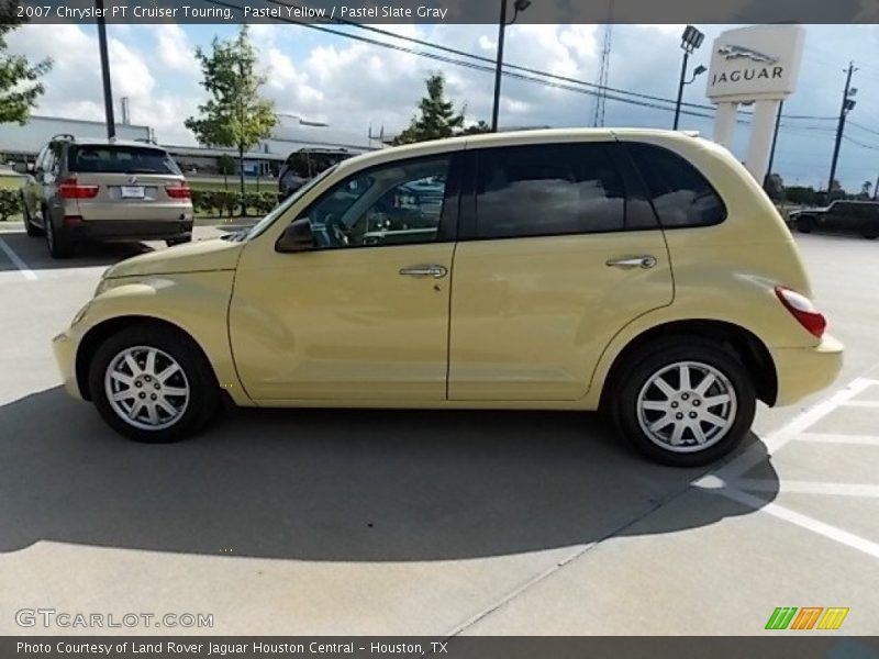 Pastel Yellow / Pastel Slate Gray 2007 Chrysler PT Cruiser Touring