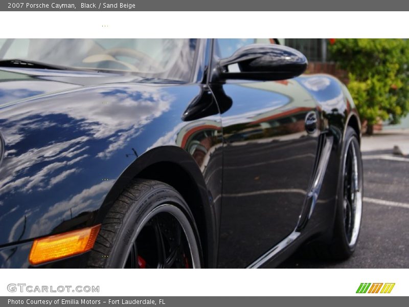Black / Sand Beige 2007 Porsche Cayman