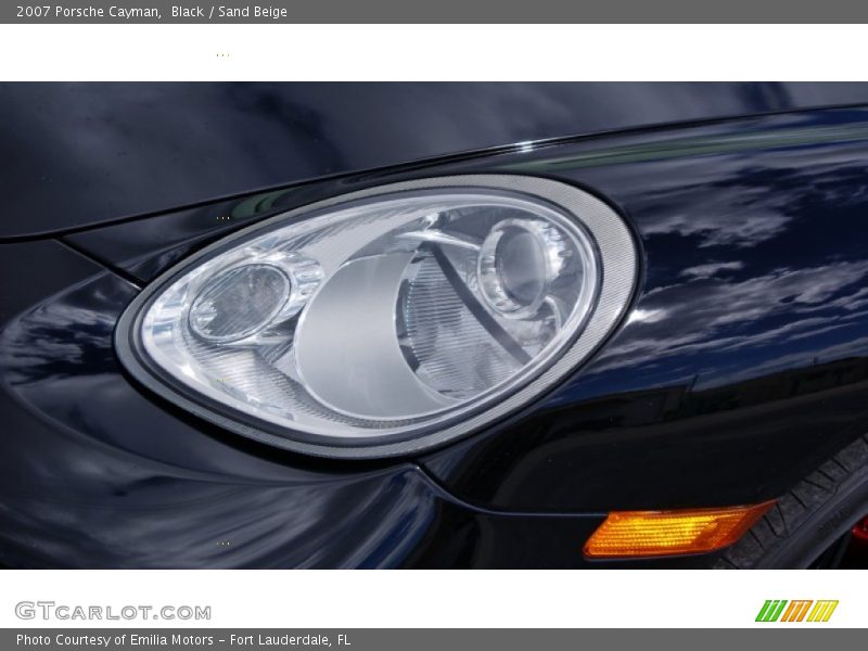 Black / Sand Beige 2007 Porsche Cayman