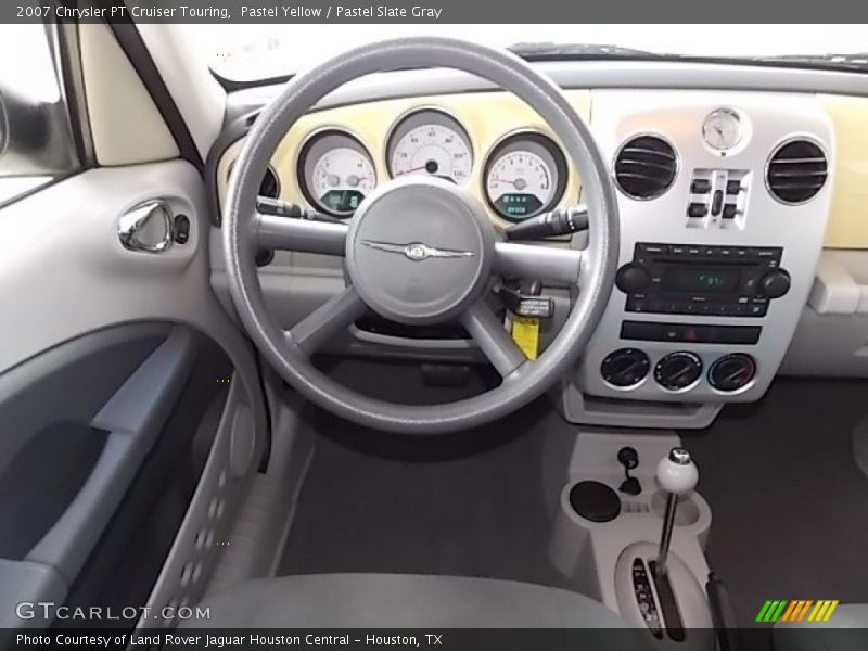 Pastel Yellow / Pastel Slate Gray 2007 Chrysler PT Cruiser Touring