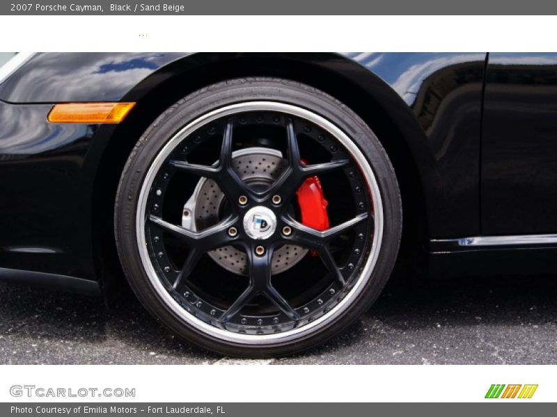 Black / Sand Beige 2007 Porsche Cayman