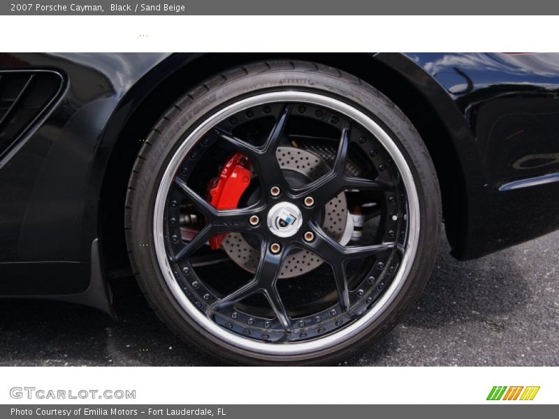 Black / Sand Beige 2007 Porsche Cayman