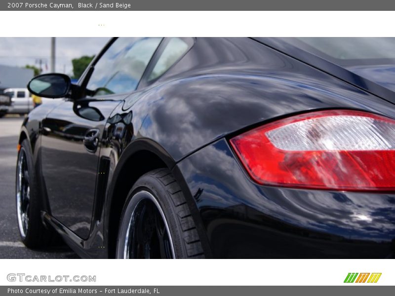 Black / Sand Beige 2007 Porsche Cayman