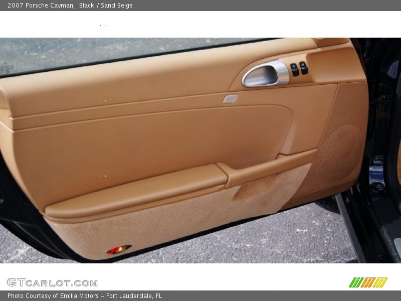 Black / Sand Beige 2007 Porsche Cayman
