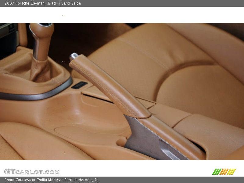 Black / Sand Beige 2007 Porsche Cayman