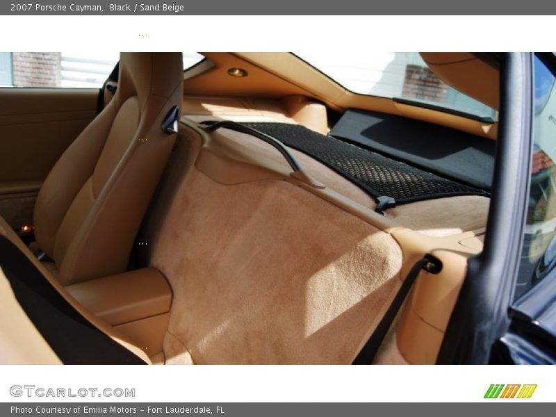 Black / Sand Beige 2007 Porsche Cayman