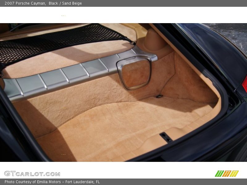Black / Sand Beige 2007 Porsche Cayman
