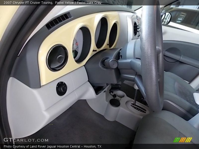 Pastel Yellow / Pastel Slate Gray 2007 Chrysler PT Cruiser Touring