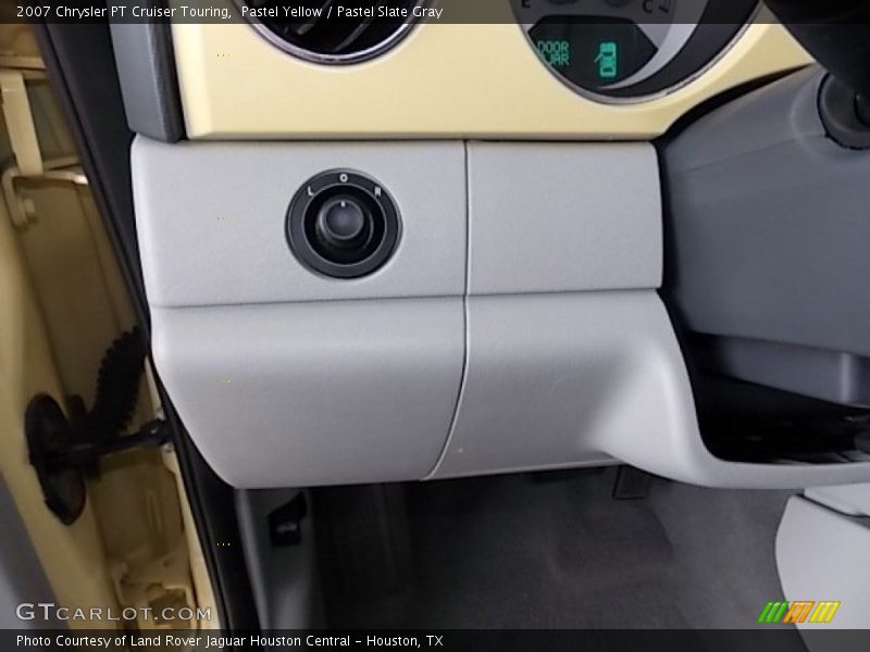 Pastel Yellow / Pastel Slate Gray 2007 Chrysler PT Cruiser Touring
