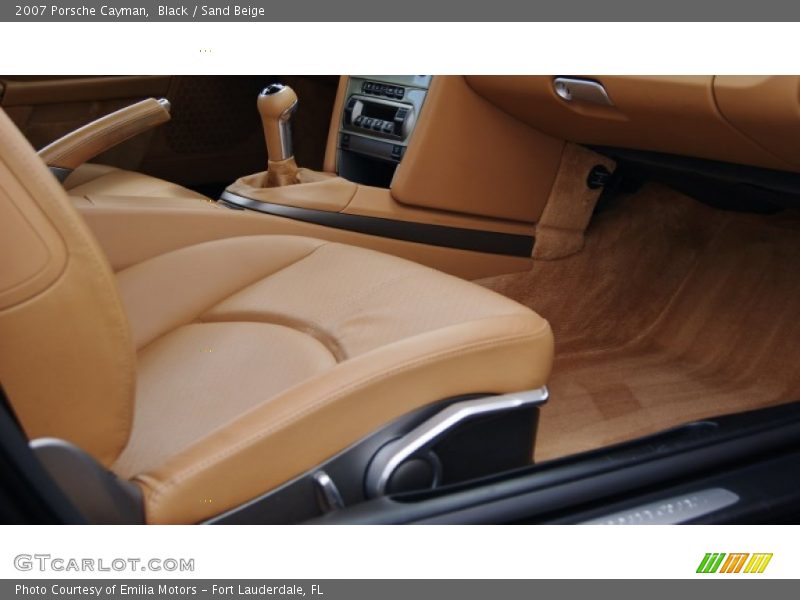 Black / Sand Beige 2007 Porsche Cayman