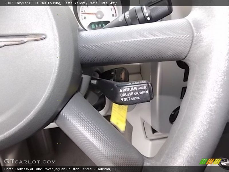 Pastel Yellow / Pastel Slate Gray 2007 Chrysler PT Cruiser Touring