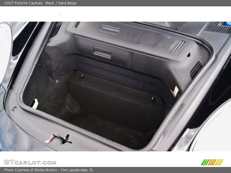 Black / Sand Beige 2007 Porsche Cayman