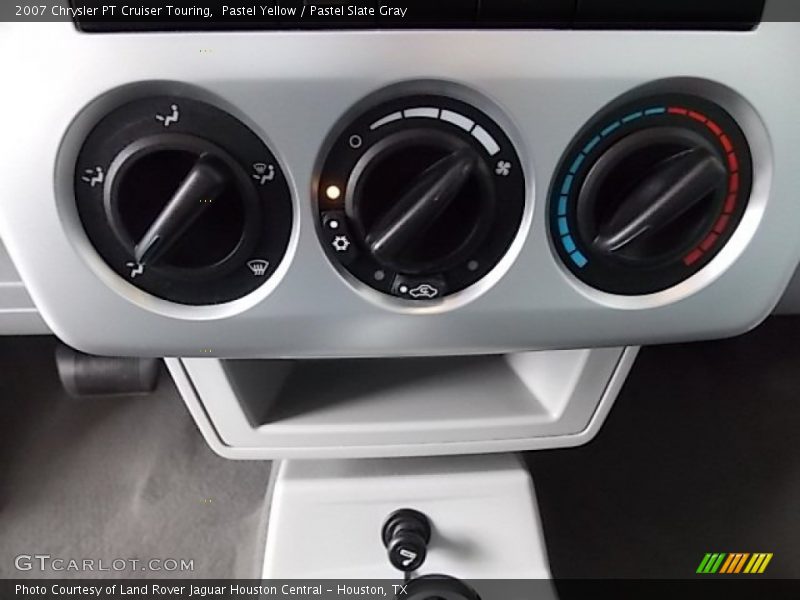 Pastel Yellow / Pastel Slate Gray 2007 Chrysler PT Cruiser Touring