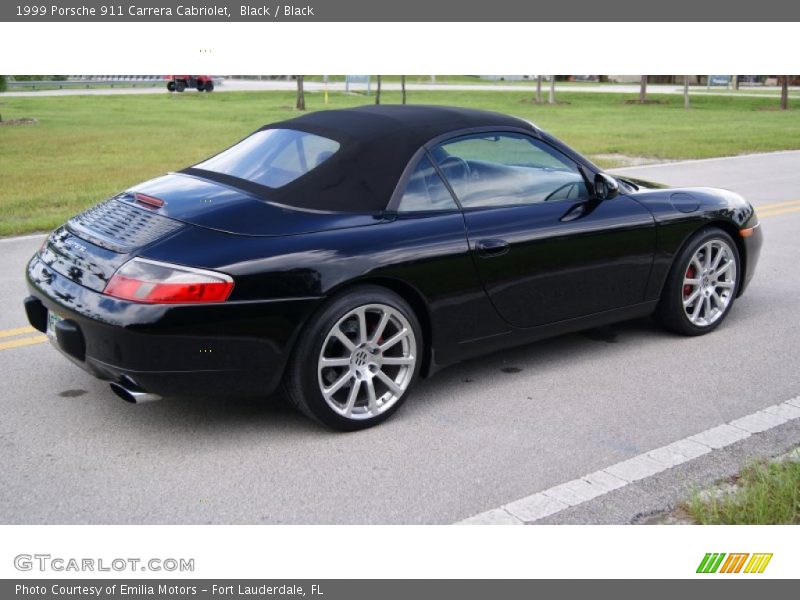 Black / Black 1999 Porsche 911 Carrera Cabriolet