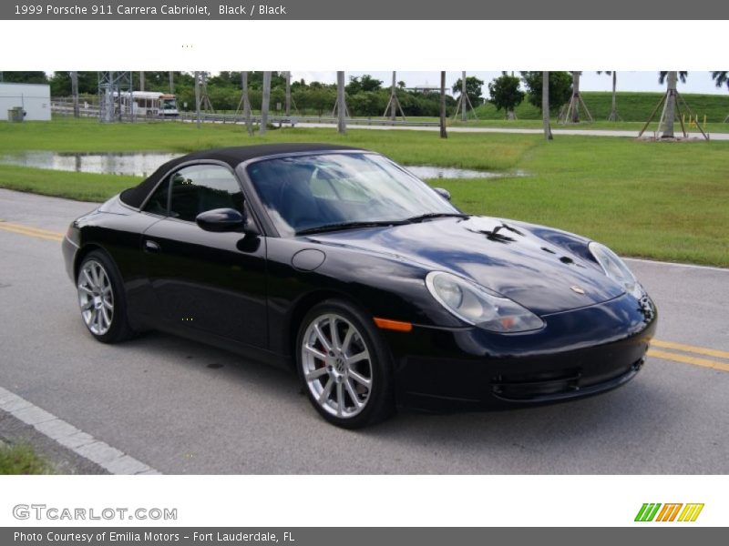 Front 3/4 View of 1999 911 Carrera Cabriolet