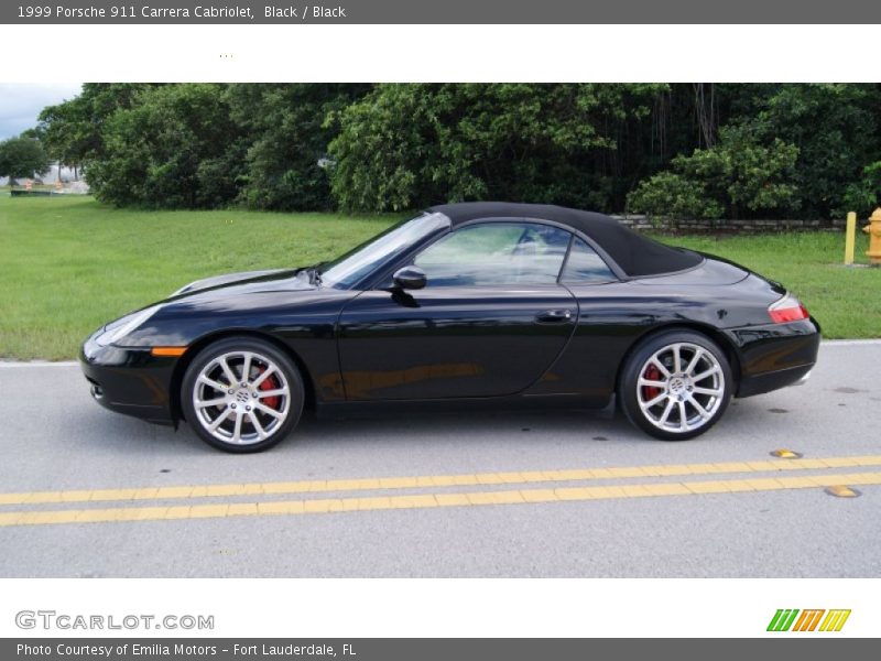  1999 911 Carrera Cabriolet Black