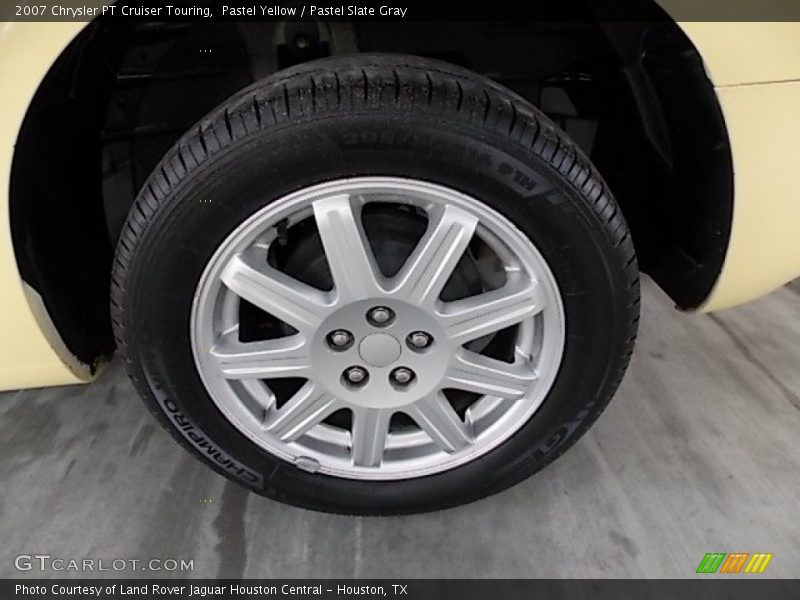 Pastel Yellow / Pastel Slate Gray 2007 Chrysler PT Cruiser Touring