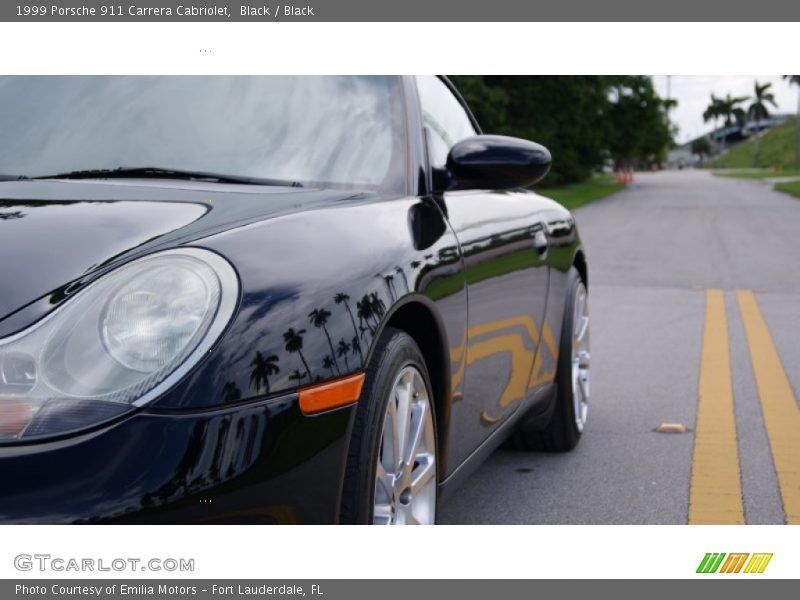 Black / Black 1999 Porsche 911 Carrera Cabriolet