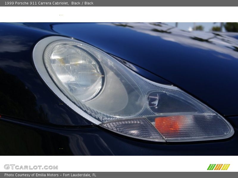Black / Black 1999 Porsche 911 Carrera Cabriolet