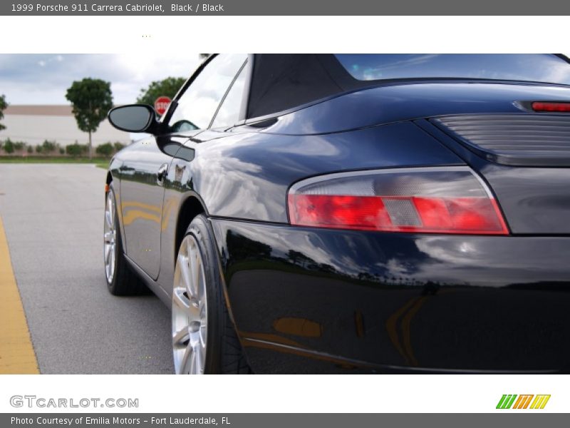 Black / Black 1999 Porsche 911 Carrera Cabriolet