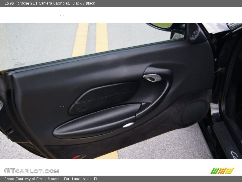 Black / Black 1999 Porsche 911 Carrera Cabriolet