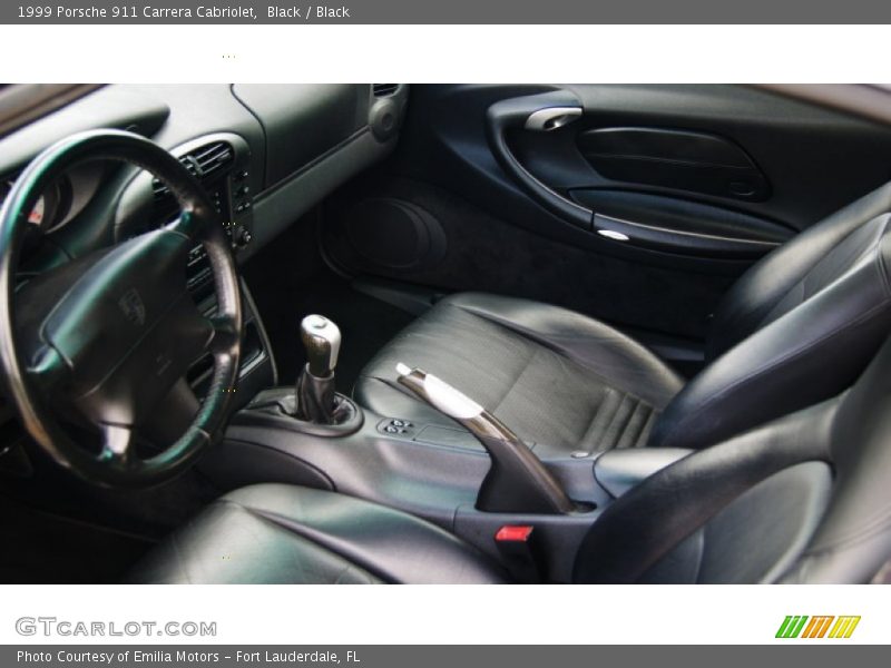 Black / Black 1999 Porsche 911 Carrera Cabriolet