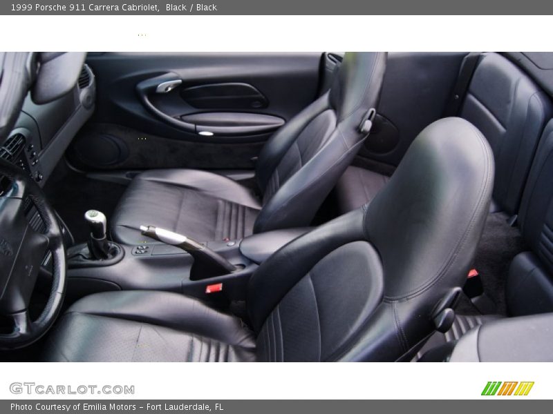Black / Black 1999 Porsche 911 Carrera Cabriolet