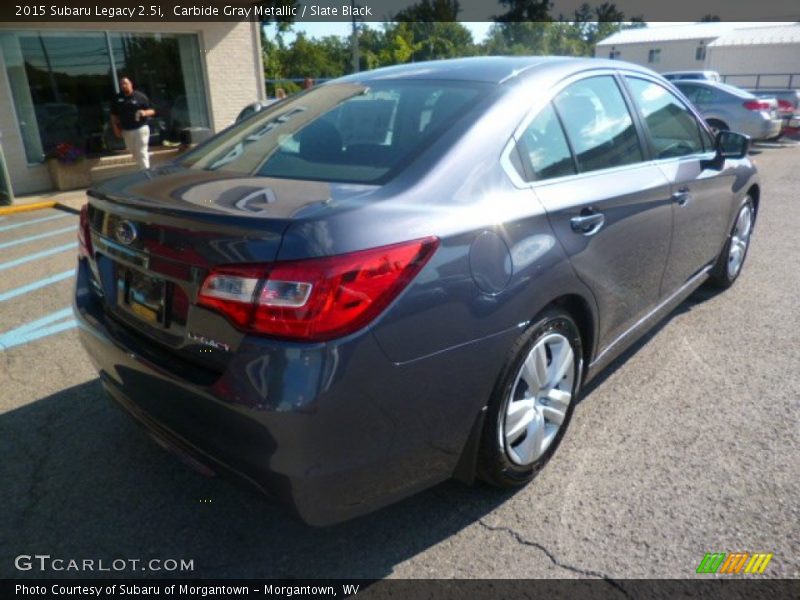 Carbide Gray Metallic / Slate Black 2015 Subaru Legacy 2.5i