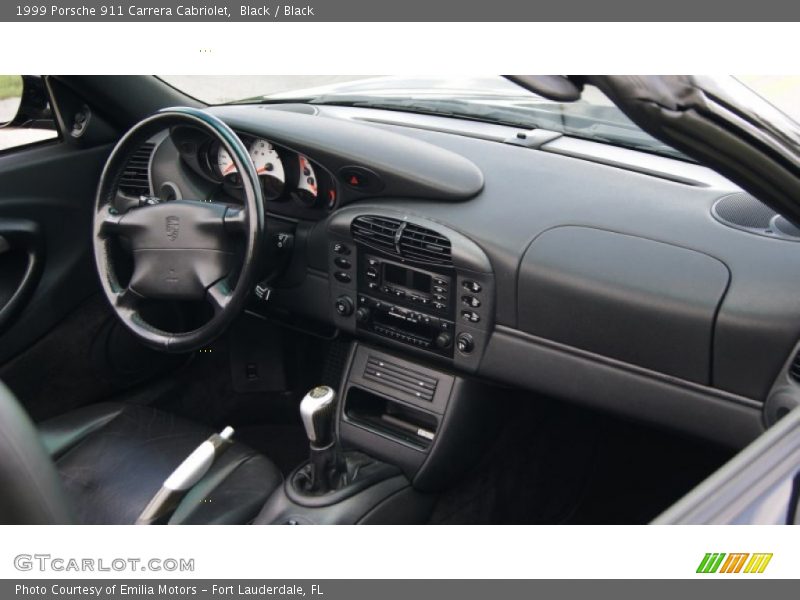 Black / Black 1999 Porsche 911 Carrera Cabriolet