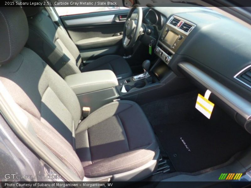 Carbide Gray Metallic / Slate Black 2015 Subaru Legacy 2.5i